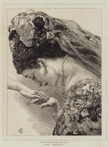 At Court by William Small